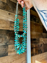 Load image into Gallery viewer, 26 inch - NFR collection - sterling silver and turquoise
