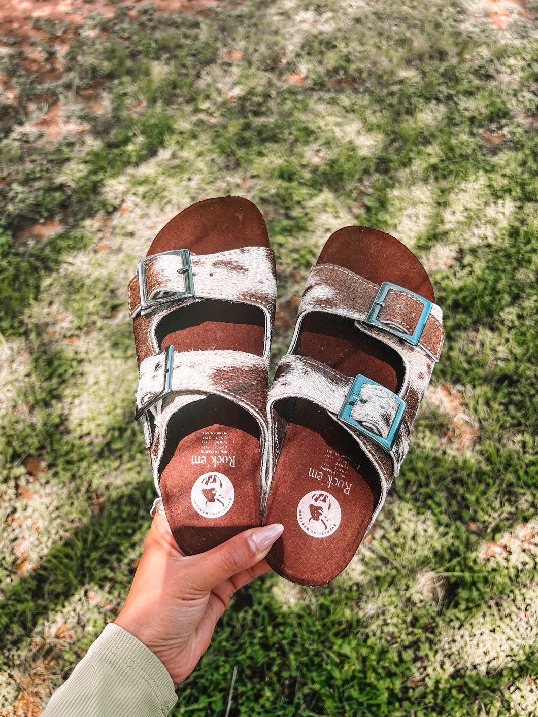 Cowhide Sandal **FINAL SALE