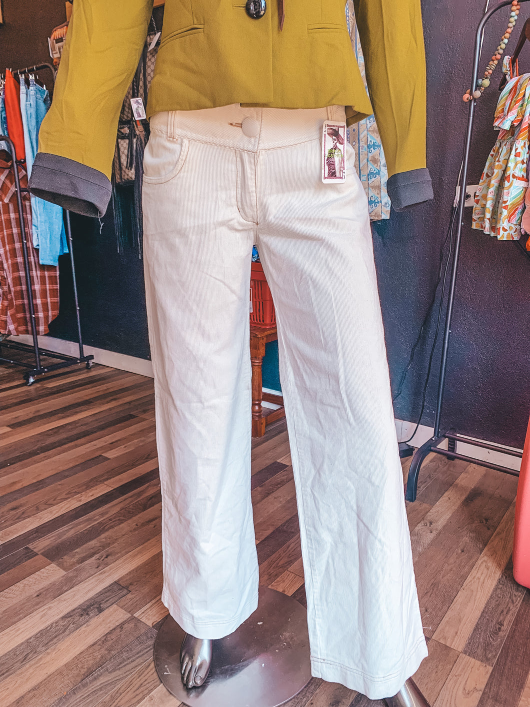 Cream Trousers—size 6