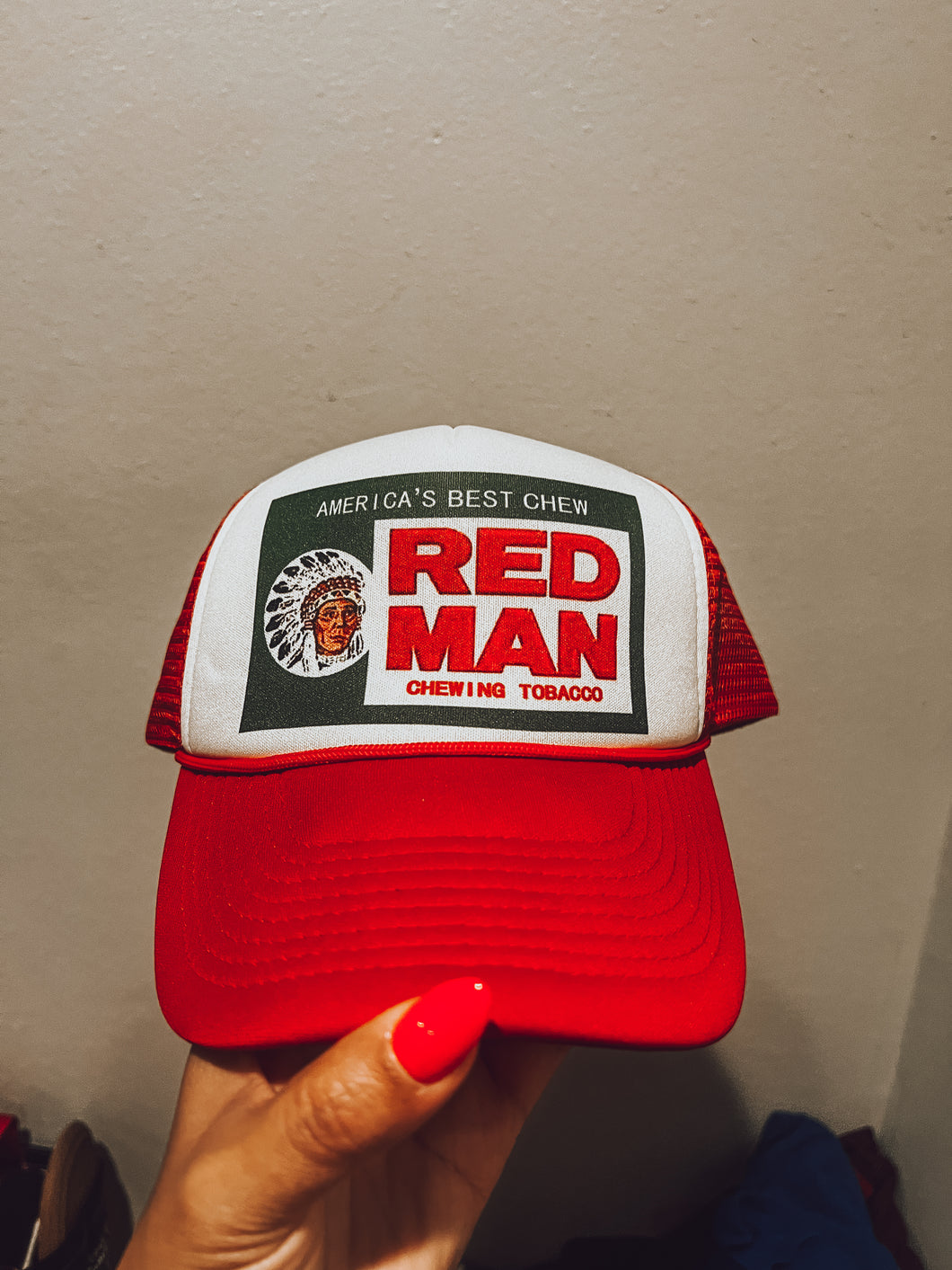 Red Man Cap