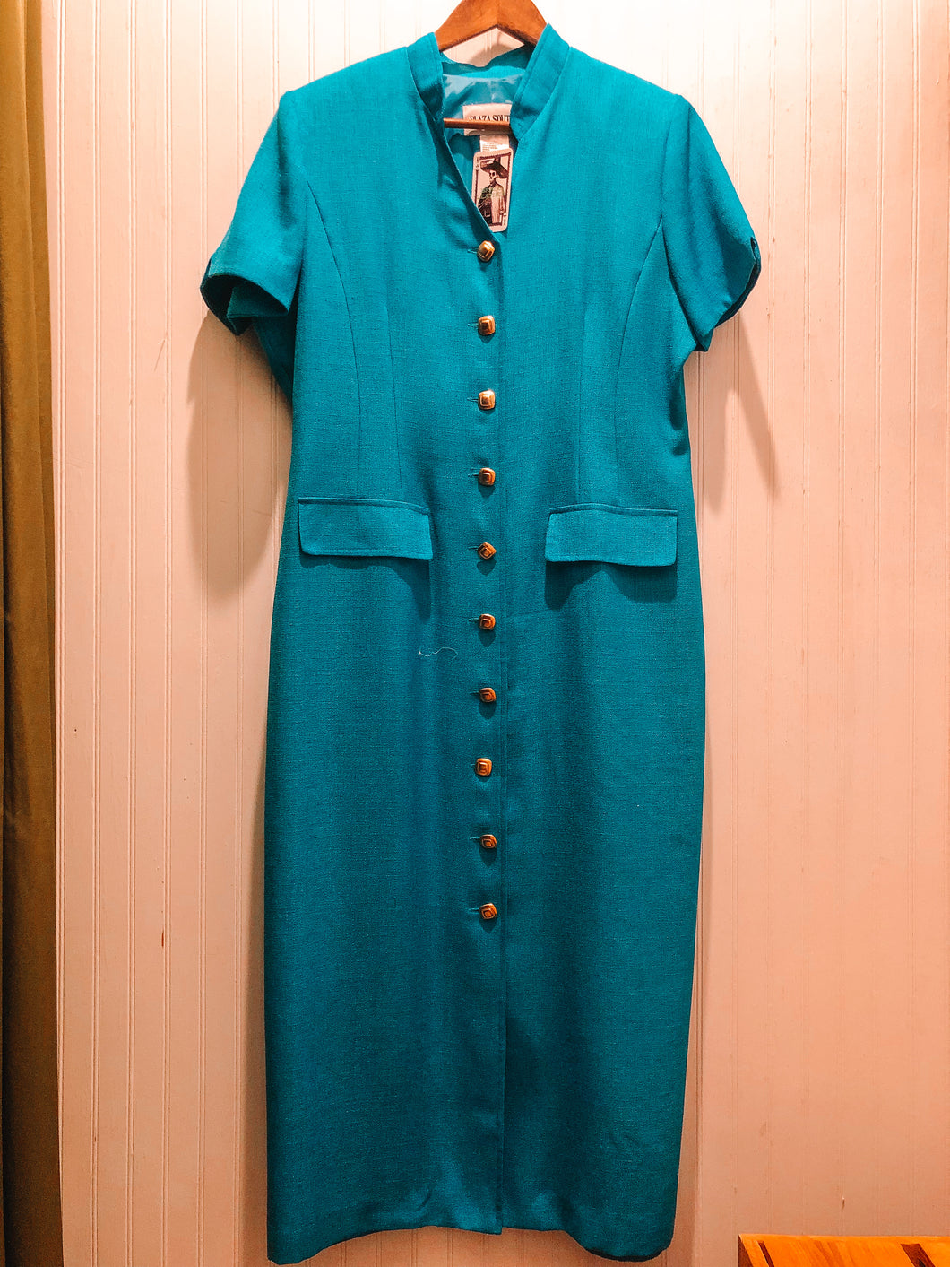 Blue suit Dress (L/XL)