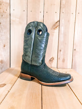 Load image into Gallery viewer, Charcoal Grey Top Smooth Leather Boot #0023
