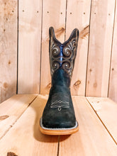 Load image into Gallery viewer, Brown Top with Black Smooth Leather Boot #0043
