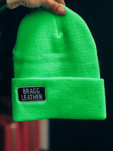Load image into Gallery viewer, Bragg Leather Beanie
