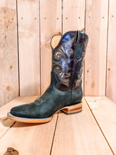 Load image into Gallery viewer, Brown Top with Black Smooth Leather Boot #0043
